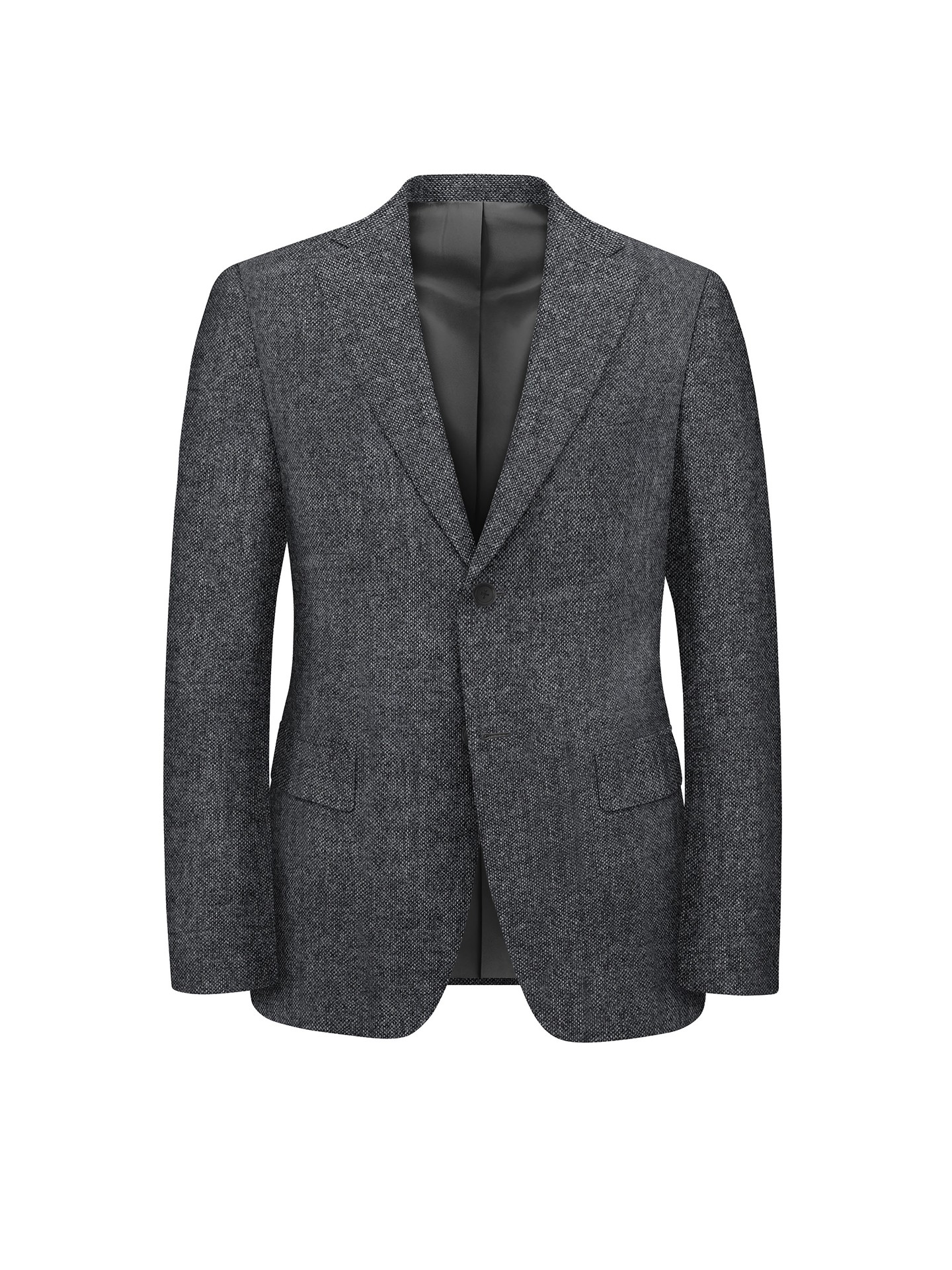 Regular Fit Grey Suit Jacket