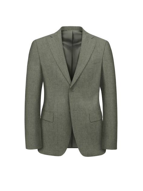 Regular Fit Green Suit Jacket