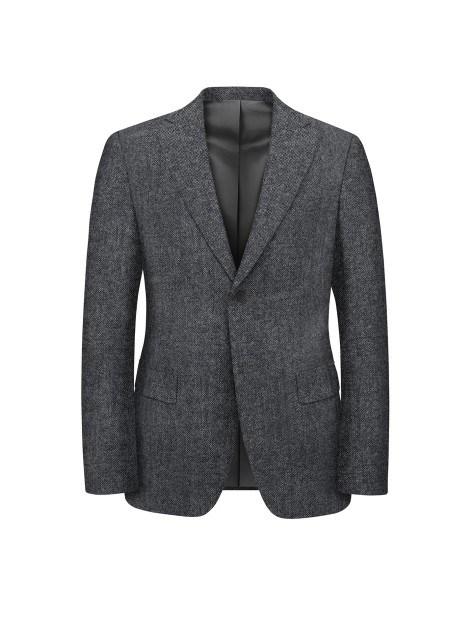Regular Fit Grey Suit Jacket