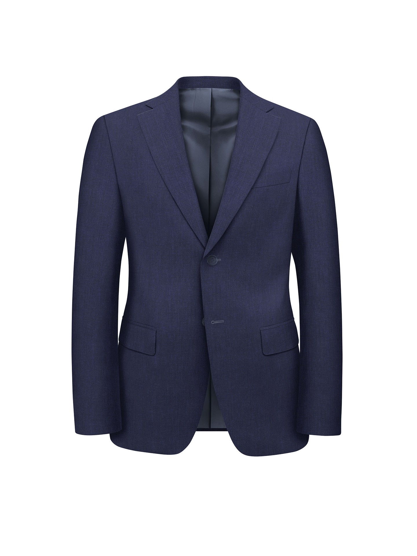 Regular Fit Dark Blue Suit Jacket