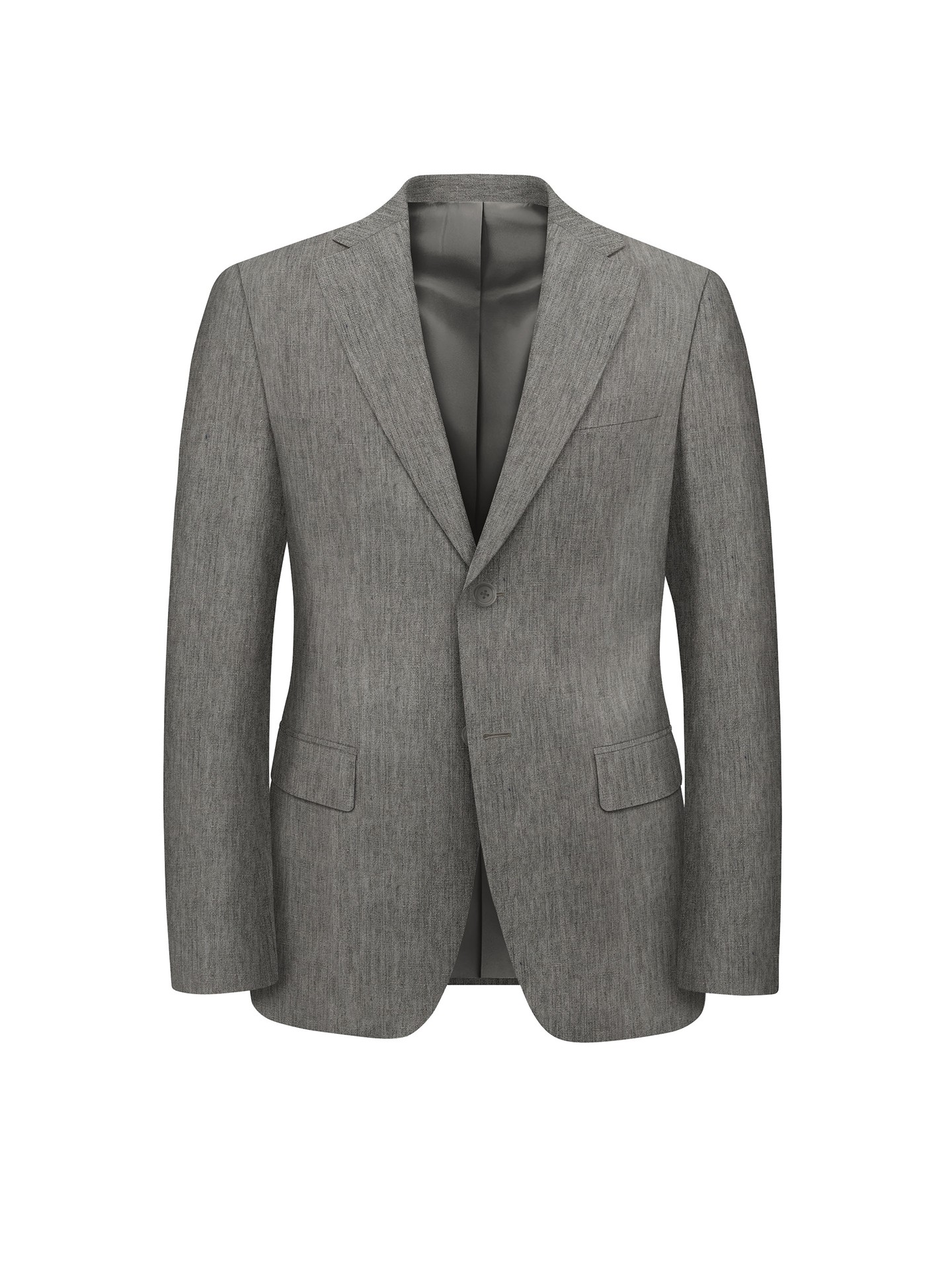 Regular Fit Brown Suit Jacket