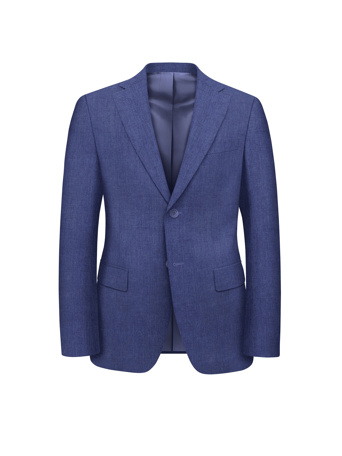 Regular Fit Blue Suit Jacket