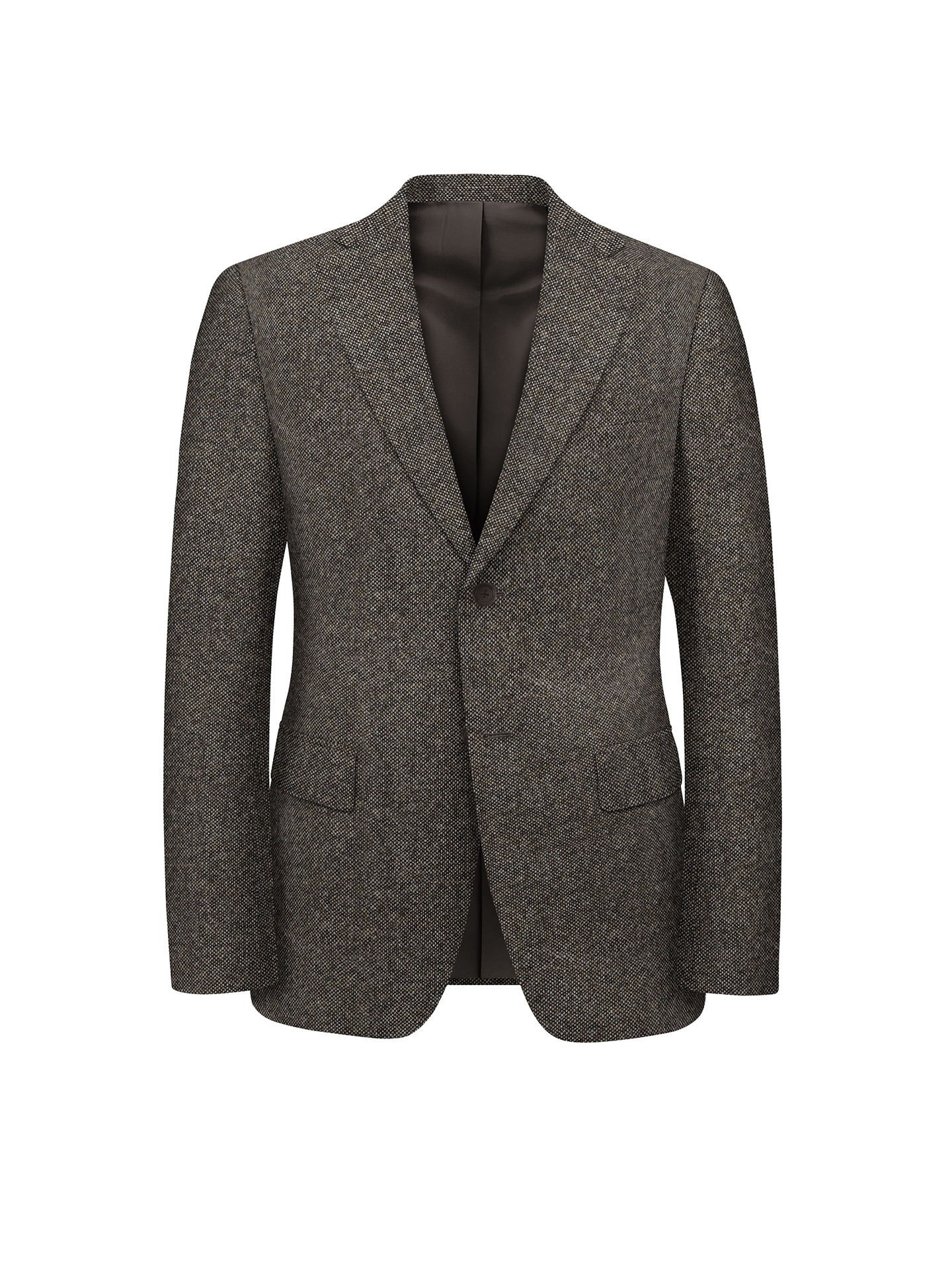 Regular Fit Brown Suit Jacket