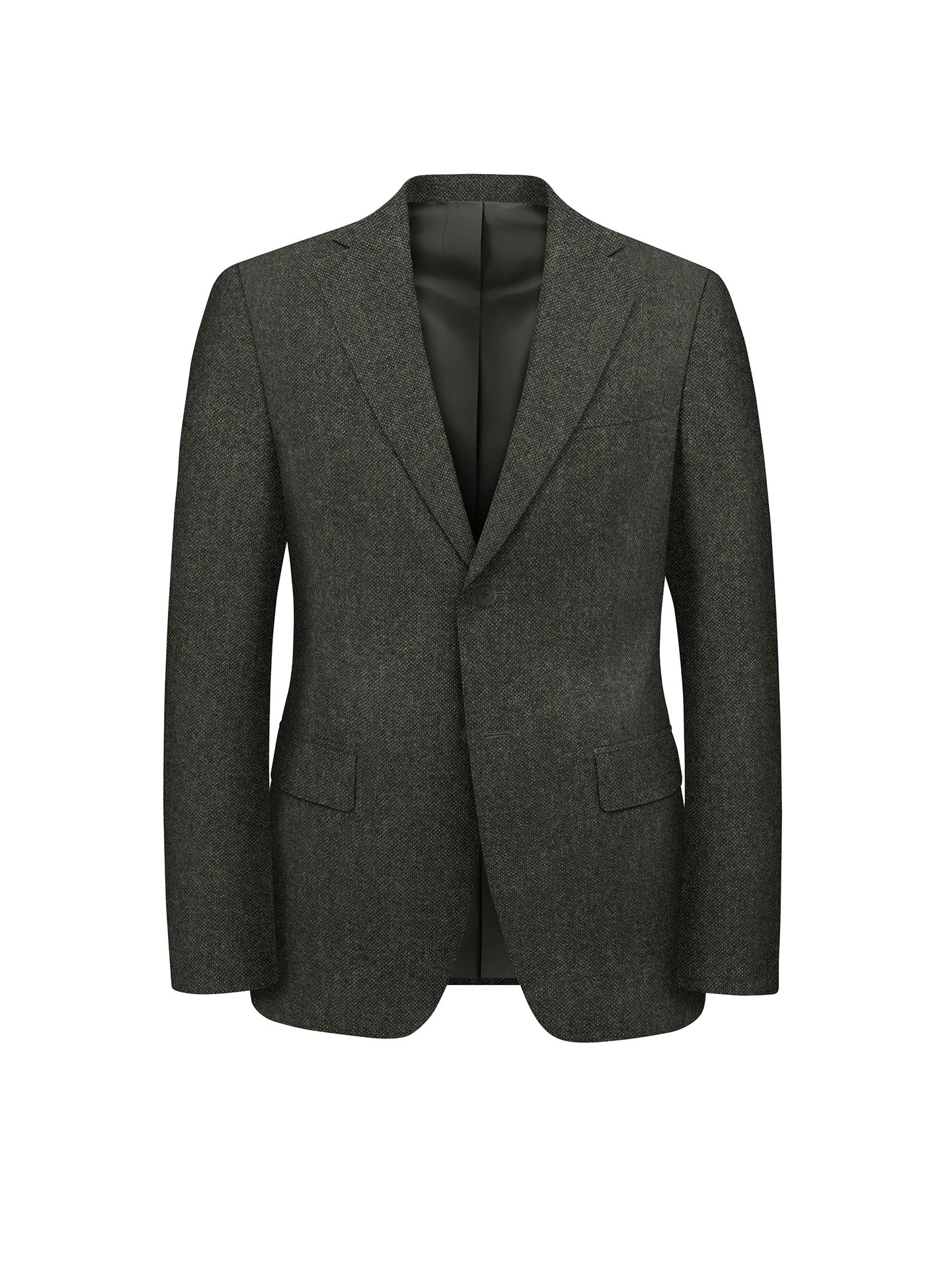 Regular Fit Green Suit Jacket