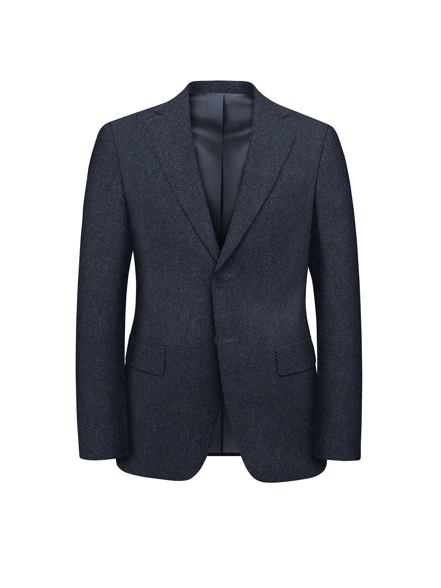 Regular Fit Blue Suit Jacket