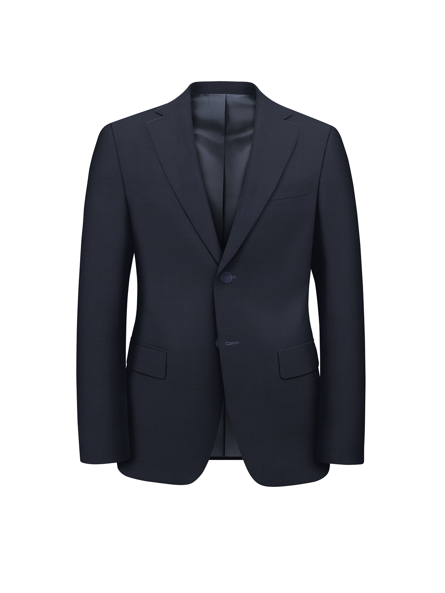 Regular Fit Blue Suit Jacket