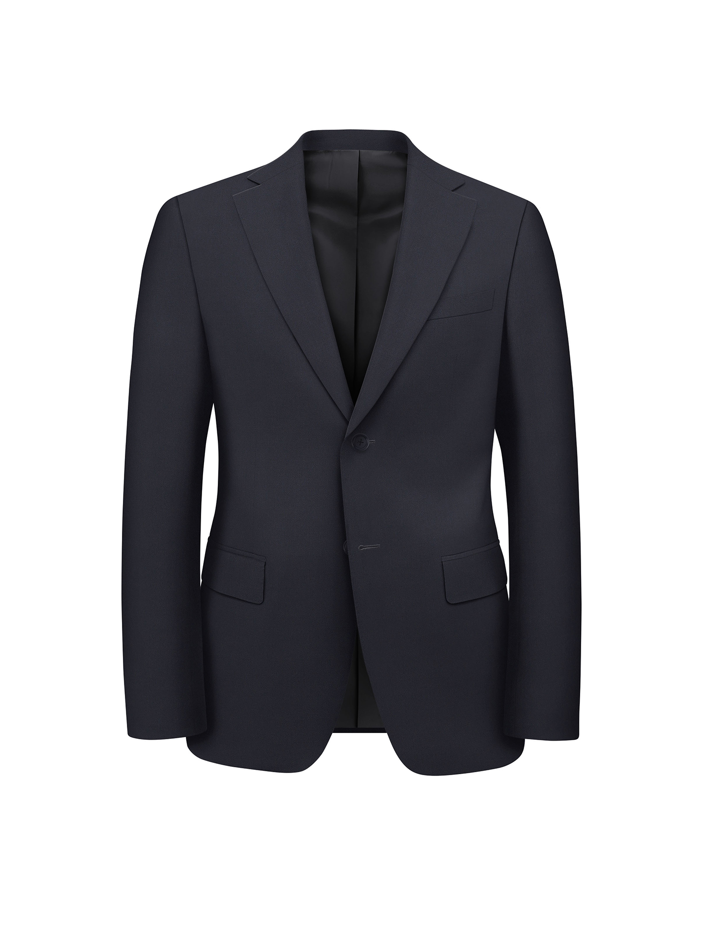 Regular Fit Dark Blue Suit Jacket