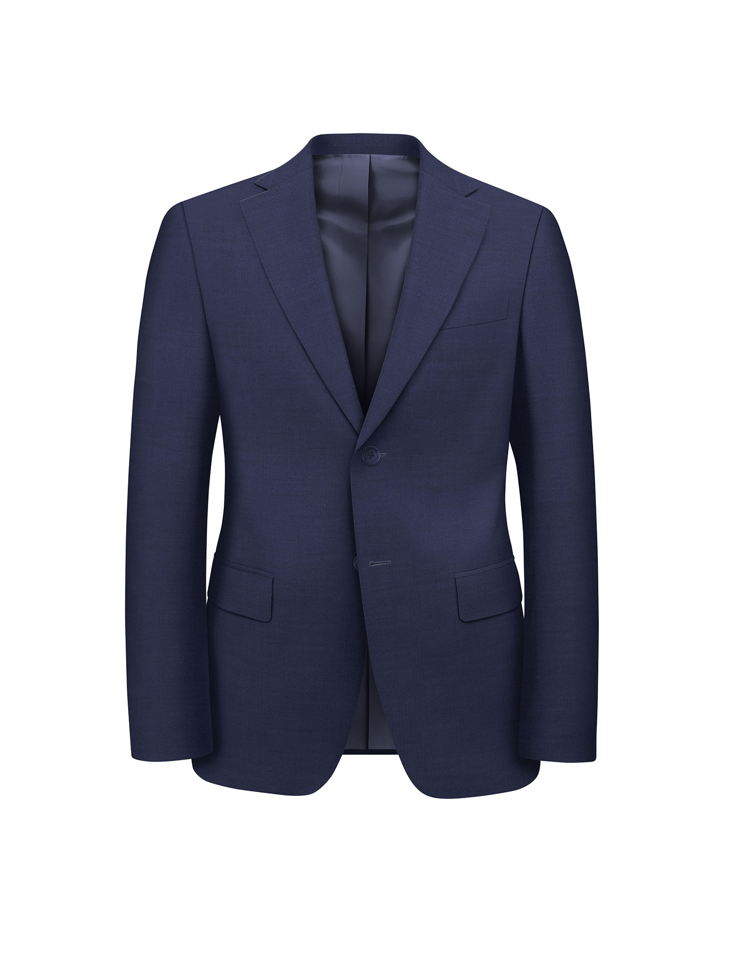 Regular Fit Sky Blue Suit Jacket