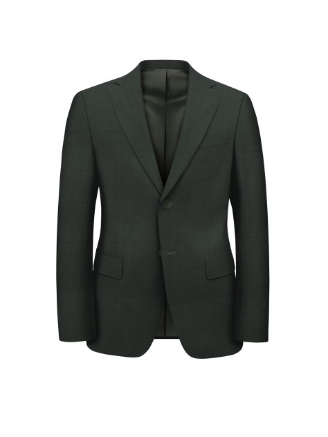 Regular Fit Green Suit Jacket