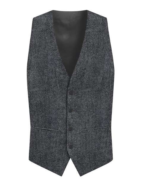 Regular Fit Grey Suit Waistcoat