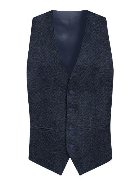 Regular Fit Blue Suit Waistcoat