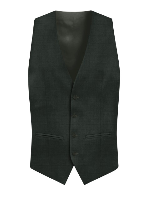Fato com Colete Regular Fit Verde