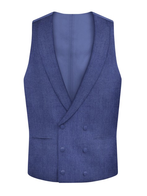 Regular Fit Blue Suit Waistcoat