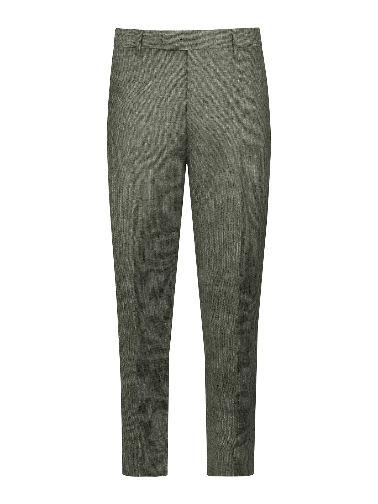 Regular Fit Green Suit Trousers