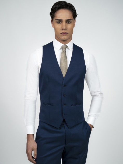 Blue Morning Waistcoat Tailored Fit - Image product