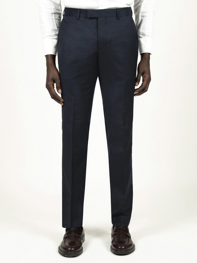 Blue Wool Morning Suit