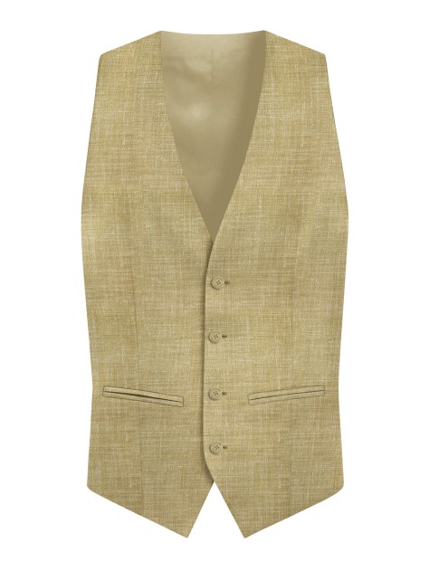 Regular Fit Beige Suit Waistcoat - Image product