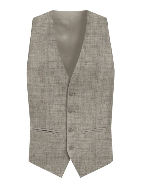 Regular Fit Beige Suit Waistcoat - Image product