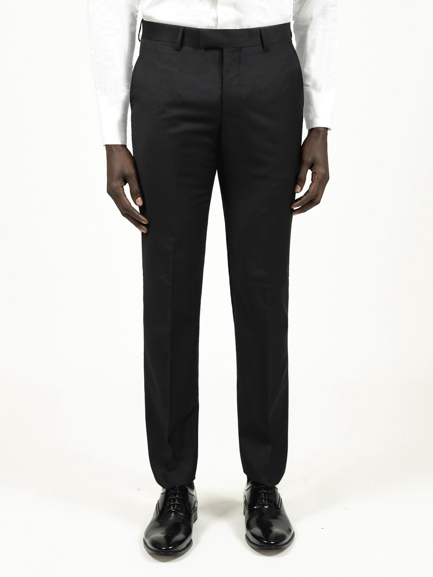Black Tailored Fit Trousers