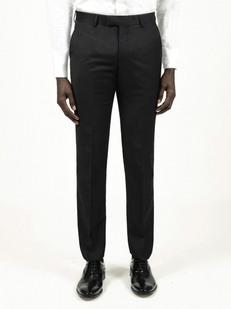 Black Tailored Fit Trousers - Image product
