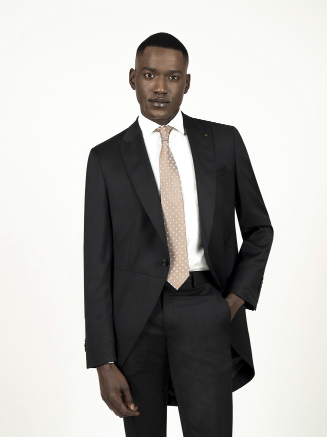 Black Morning Suit Tailored Fit