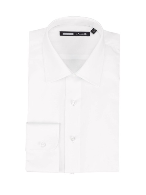 White Contemporary Fit 50/50 Classic Shirt - Image product
