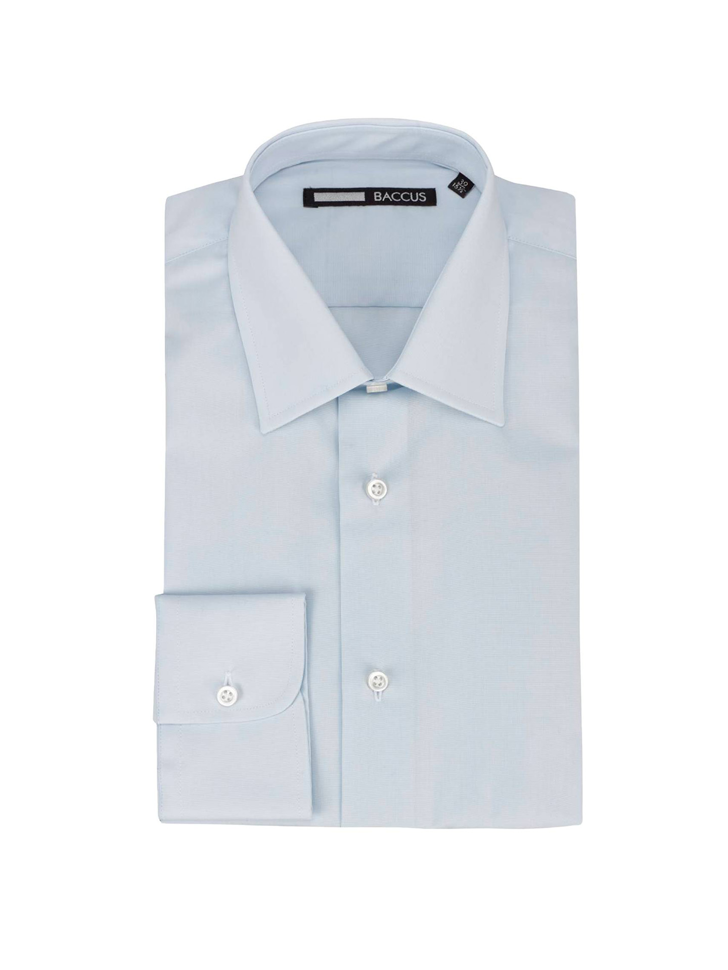 Blue Regular Fit Easy Care Pocket Shirt