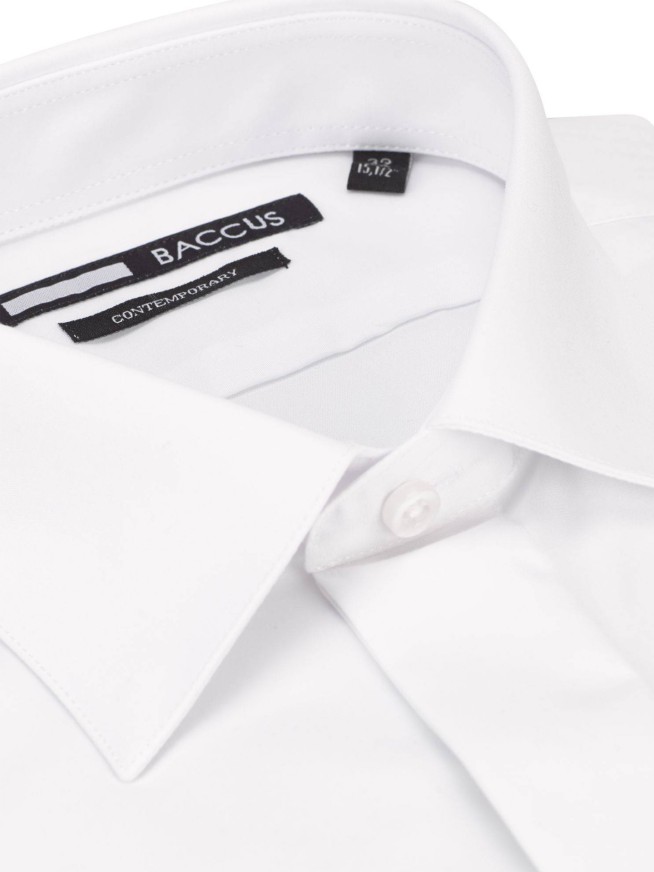 White Contemporary Fit Easy Care Shirt