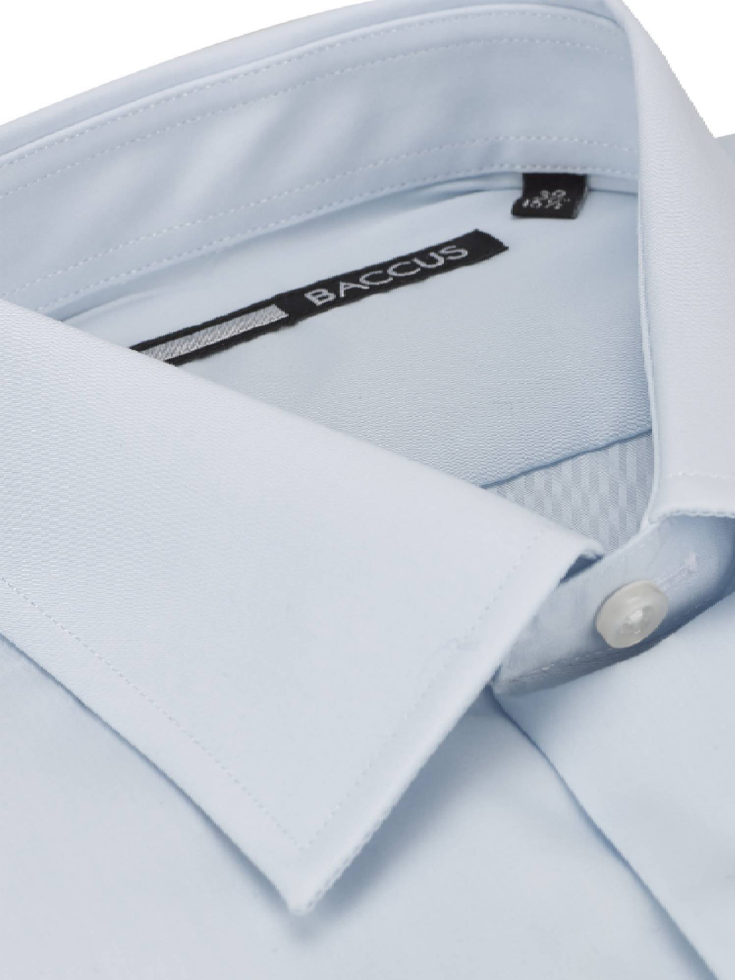 Blue Regular Fit Easy Care Pocket Shirt