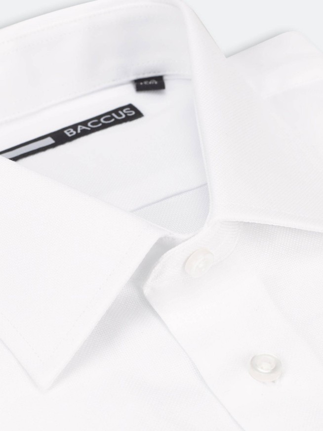 Blue Textured Cotton Regular Fit Shirt