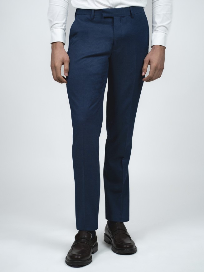 Blue Tailored Fit Suit