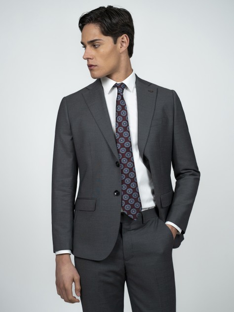 Grey Tailored Fit Suit