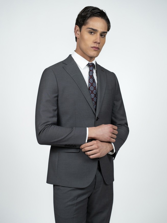 Grey Tailored Fit Suit