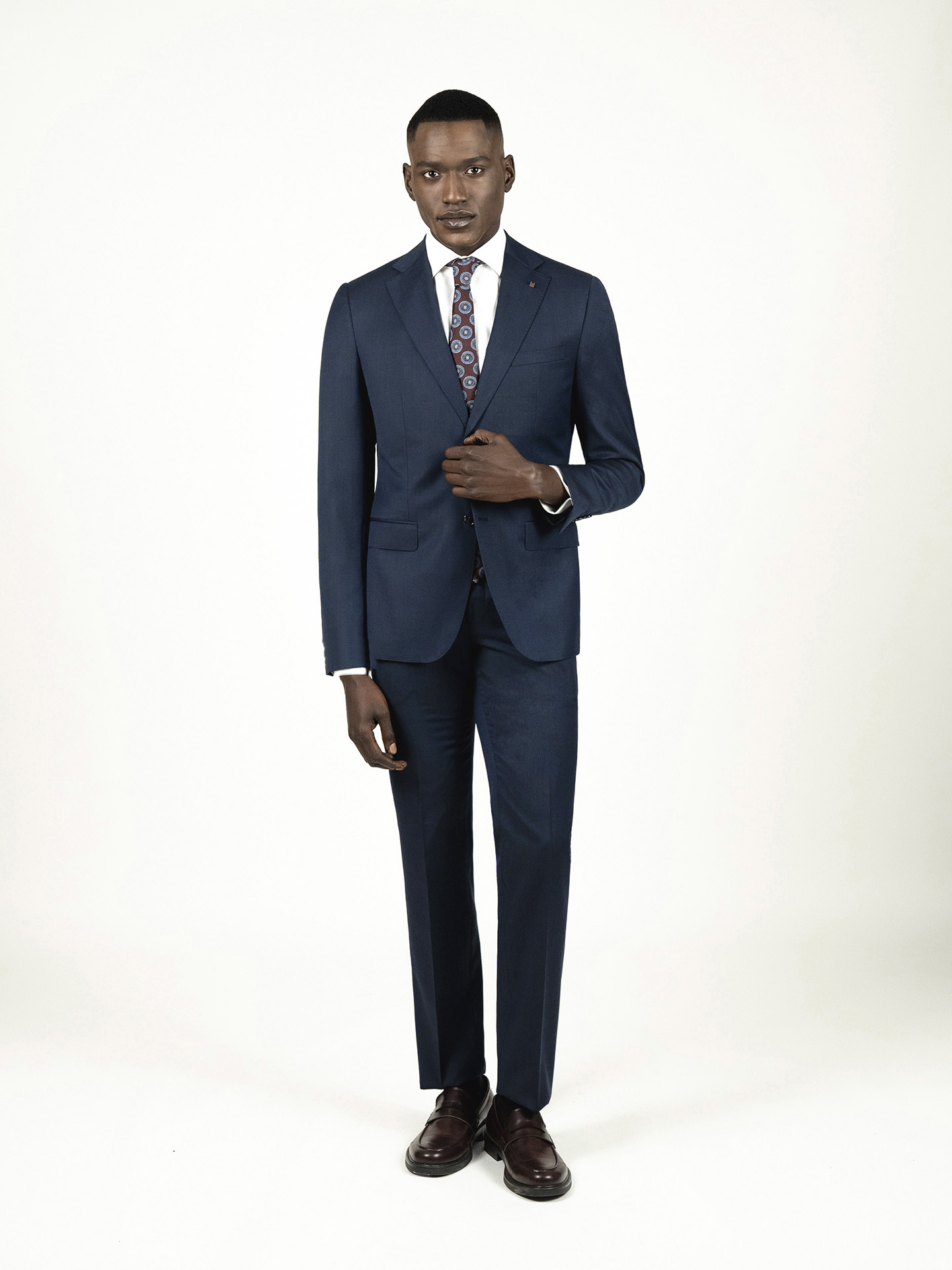 Blue Tailored Fit Blazer