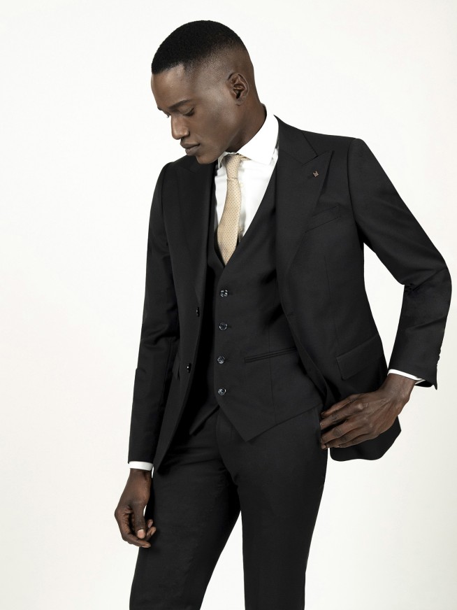 Black Slim Fit Jacket
