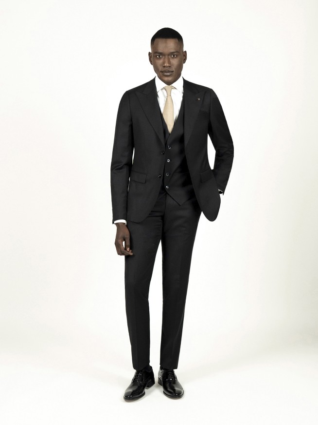 Black Slim Fit Jacket